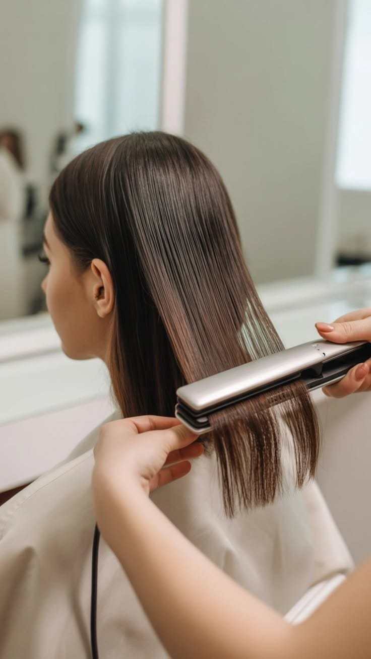 Hair smoothening